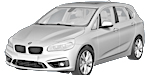 BMW F45 B2371 Fault Code